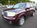 2013 Dark Cherry Pearl Honda Pilot EX-L 4WD  photo #7