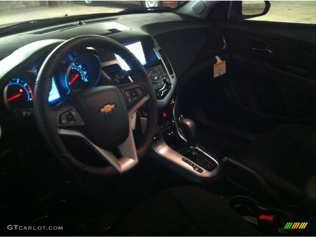 2014 Cruze LT - Rainforest Green Metallic / Jet Black photo #7