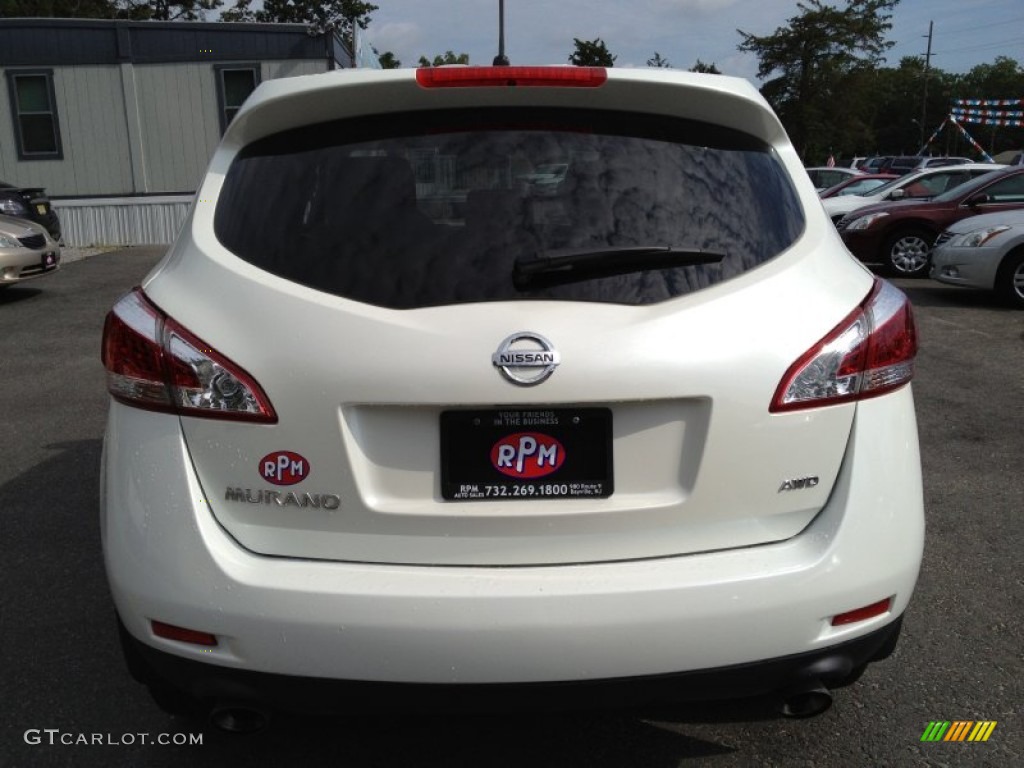 2012 Murano S AWD - Pearl White / Beige photo #13