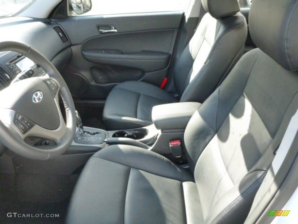 2012 Elantra SE Touring - Monaco White / Black photo #10