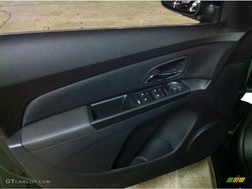 2014 Cruze Eco - Rainforest Green Metallic / Jet Black photo #8