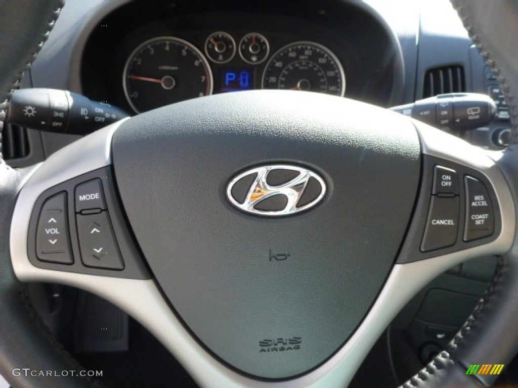 2012 Elantra SE Touring - Monaco White / Black photo #18