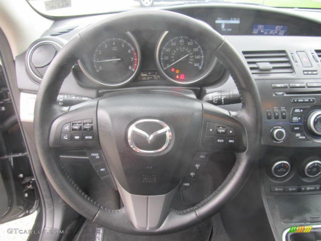 2012 Mazda MAZDA3 s Touring 4 Door Steering Wheel Photos