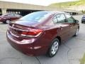 Crimson Red Pearl - Civic LX Sedan Photo No. 3