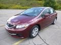 Crimson Red Pearl - Civic LX Sedan Photo No. 7