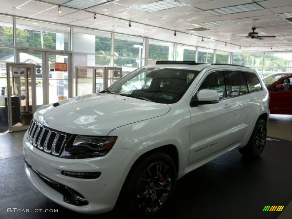 Bright White Jeep Grand Cherokee