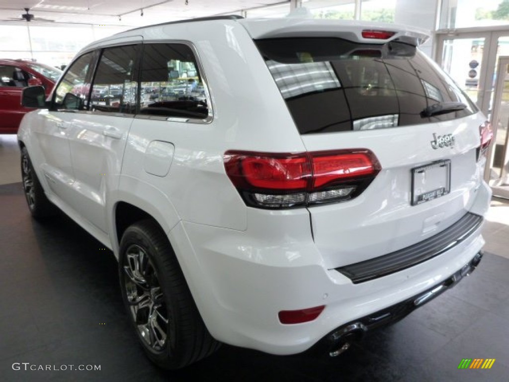 2014 Grand Cherokee SRT 4x4 - Bright White / SRT Morocco Black photo #2