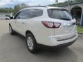 2014 White Diamond Tricoat Chevrolet Traverse LT AWD  photo #4