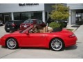 2008 Guards Red Porsche 911 Carrera 4S Cabriolet  photo #27