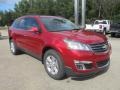 2014 Crystal Red Tintcoat Chevrolet Traverse LT AWD  photo #9