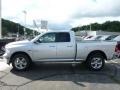 2014 Bright Silver Metallic Ram 1500 Big Horn Quad Cab 4x4  photo #2