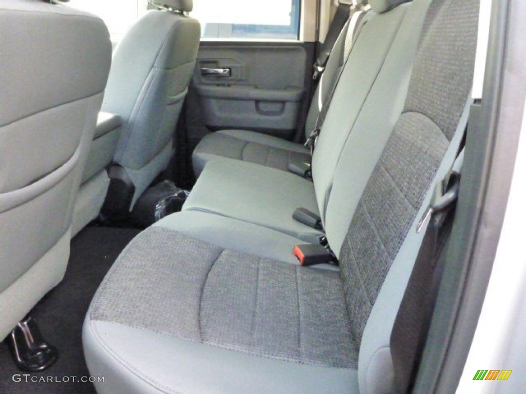 2014 Ram 1500 Big Horn Quad Cab 4x4 Rear Seat Photo #85720342