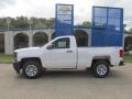 2014 Summit White Chevrolet Silverado 1500 WT Regular Cab 4x4  photo #2