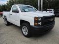 Summit White 2014 Chevrolet Silverado 1500 WT Regular Cab 4x4 Exterior