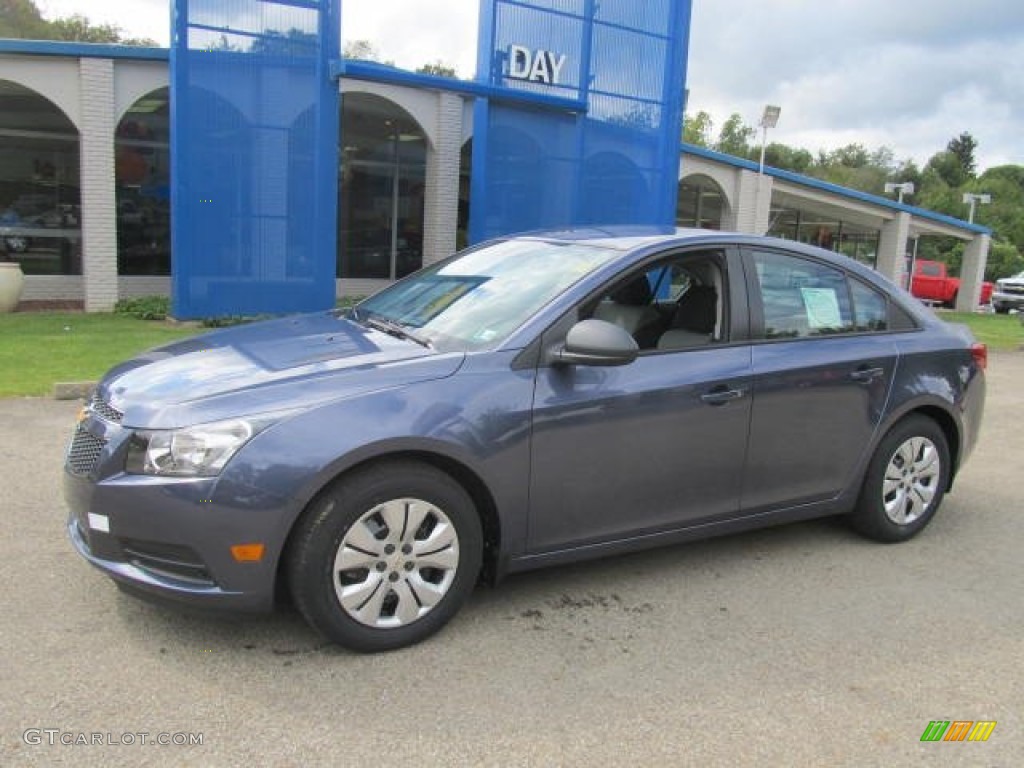 2014 Cruze LS - Atlantis Blue Metallic / Jet Black/Medium Titanium photo #1