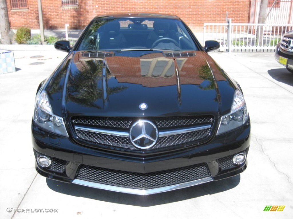 Black 2011 Mercedes-Benz SL 65 AMG Roadster Exterior Photo #85721965