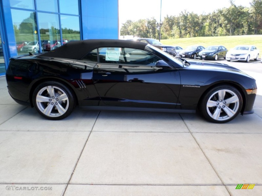 2013 Camaro ZL1 Convertible - Black / Black photo #1