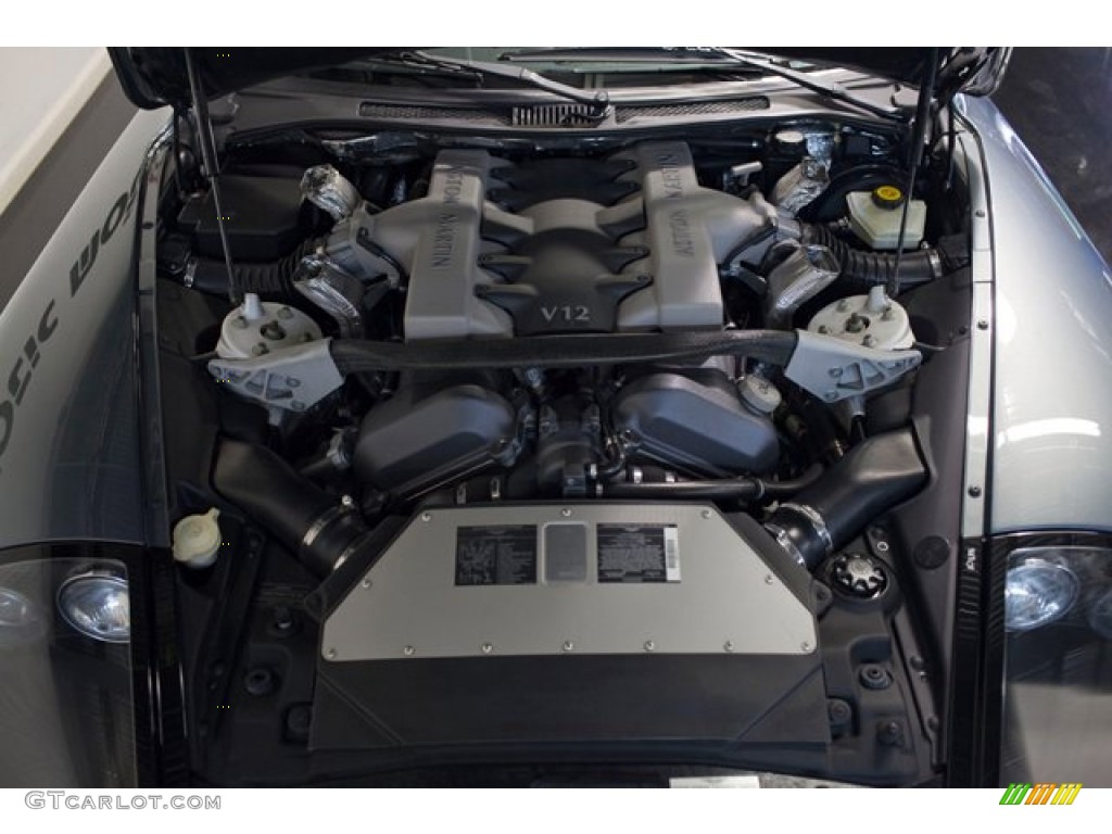 2003 Aston Martin Vanquish Standard Vanquish Model 5.9 Liter DOHC 48-Valve V12 Engine Photo #85722191