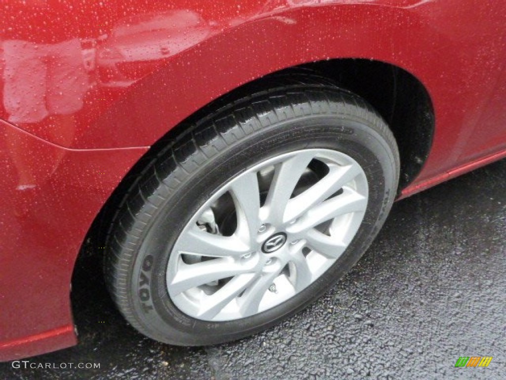 2013 MAZDA5 Sport - Zeal Red Mica / Sand photo #8