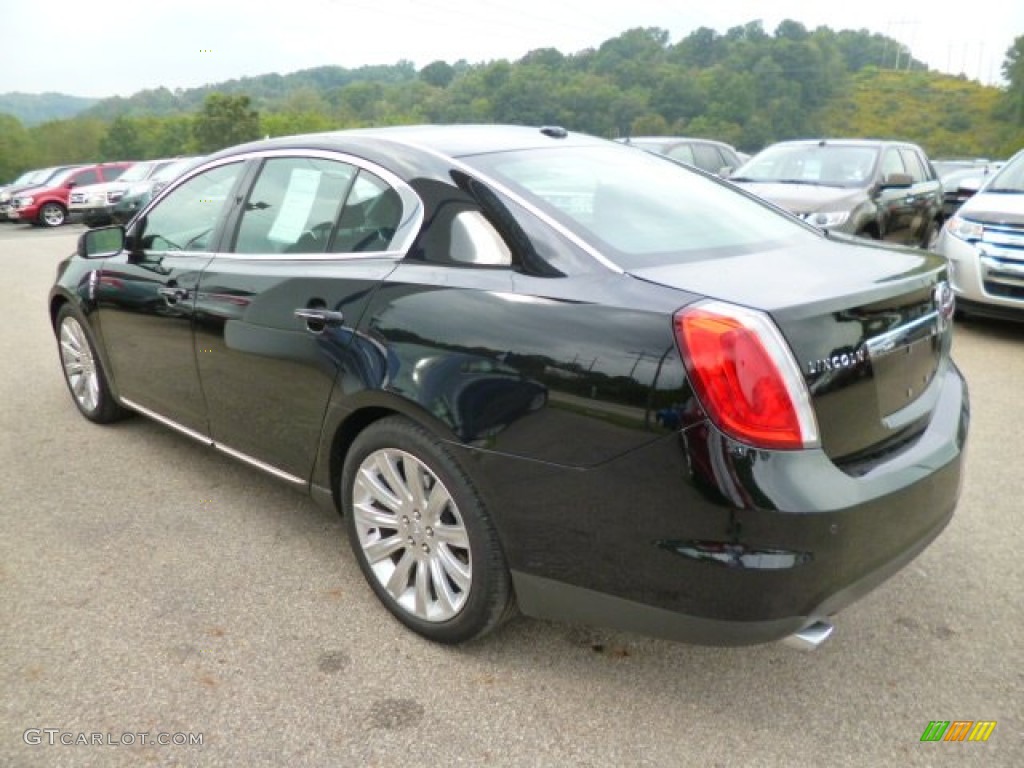 Black 2012 Lincoln MKS EcoBoost AWD Exterior Photo #85723331