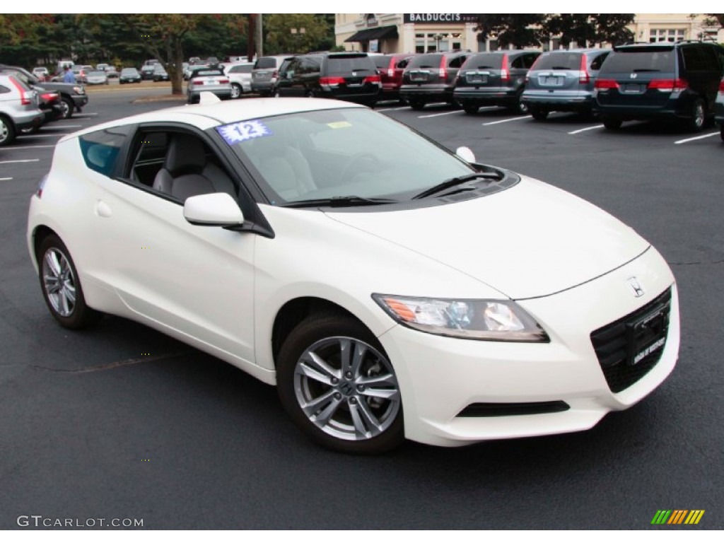 Premium White Pearl 2012 Honda CR-Z Sport Hybrid Exterior Photo #85724754