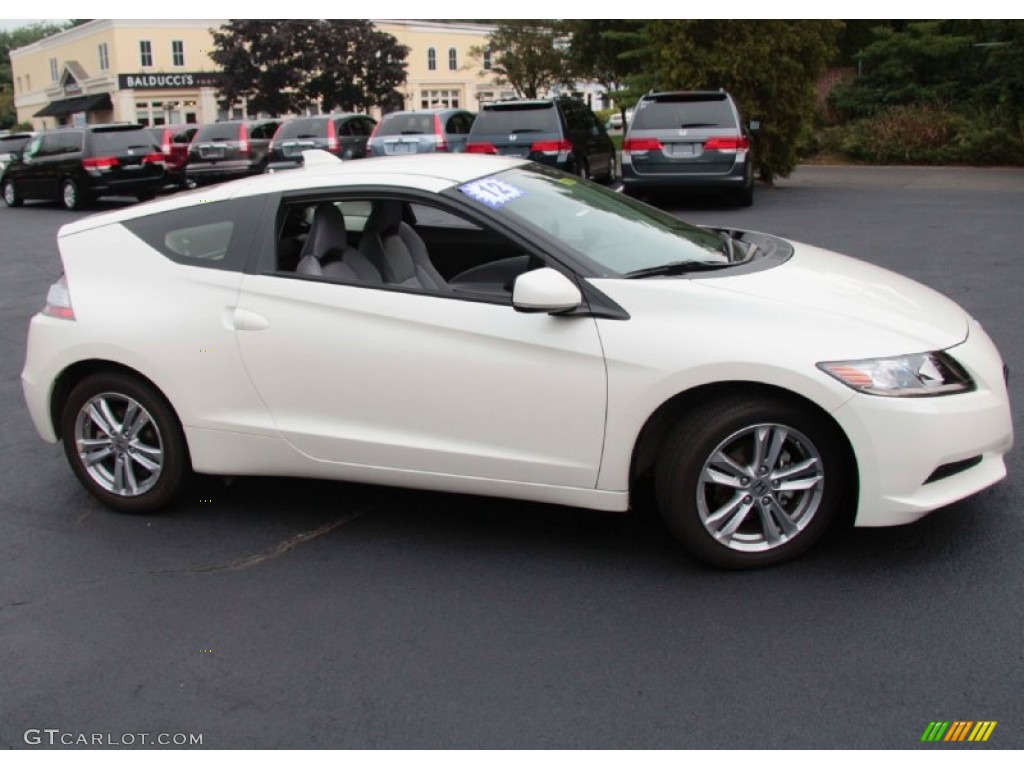 Premium White Pearl 2012 Honda CR-Z Sport Hybrid Exterior Photo #85724806