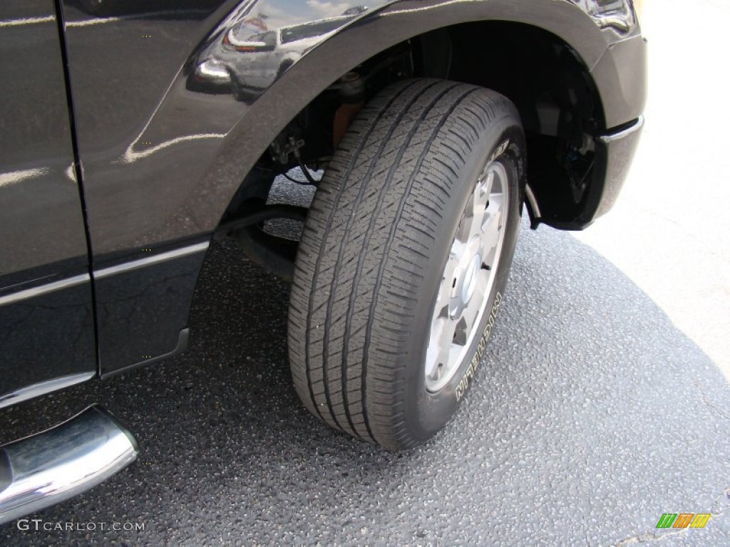 2010 F150 STX SuperCab - Tuxedo Black / Medium Stone photo #20