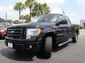 2010 Tuxedo Black Ford F150 STX SuperCab  photo #23