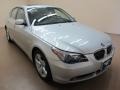 Titanium Silver Metallic 2007 BMW 5 Series 530xi Sedan