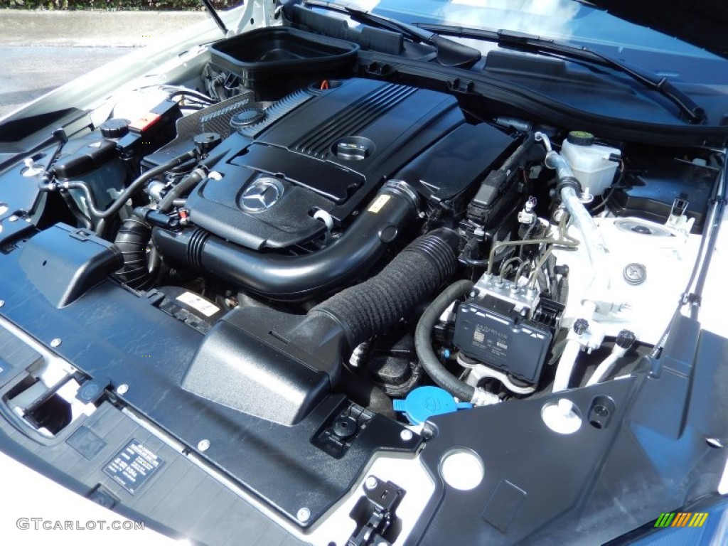 2013 Mercedes-Benz SLK 250 Roadster 1.8 Liter GDI Turbocharged DOHC 16-Valve VVT 4 Cylinder Engine Photo #85725082