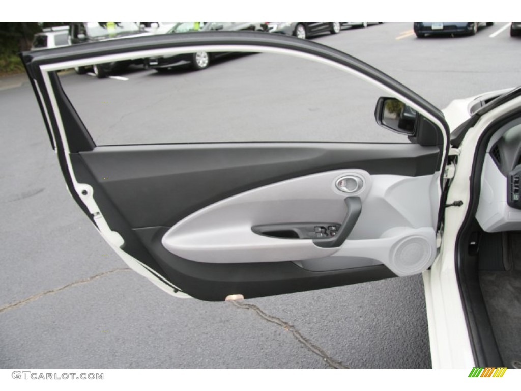 2012 Honda CR-Z Sport Hybrid Gray Door Panel Photo #85725105