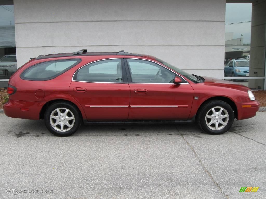 2000 Toreador Red Metallic Mercury Sable LS Premium Wagon 8540647