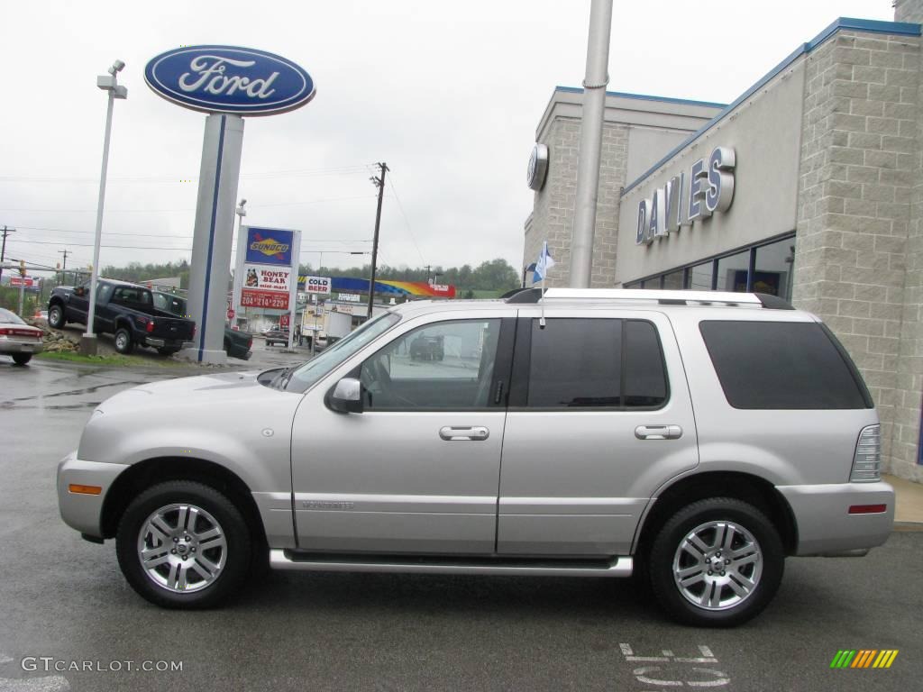 2007 Mountaineer Premier AWD - Silver Birch Metallic / Charcoal Black photo #2