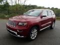 Deep Cherry Red Crystal Pearl 2014 Jeep Grand Cherokee Summit 4x4 Exterior