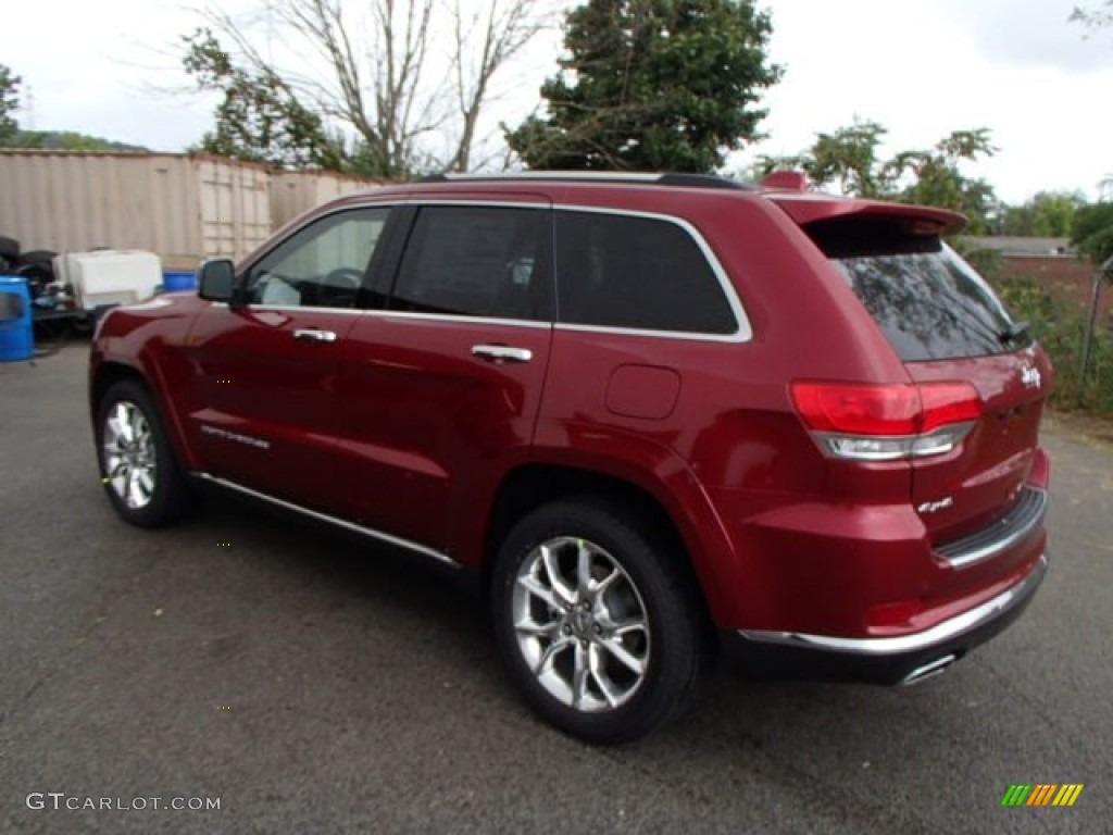 2014 Grand Cherokee Summit 4x4 - Deep Cherry Red Crystal Pearl / Morocco Black photo #8