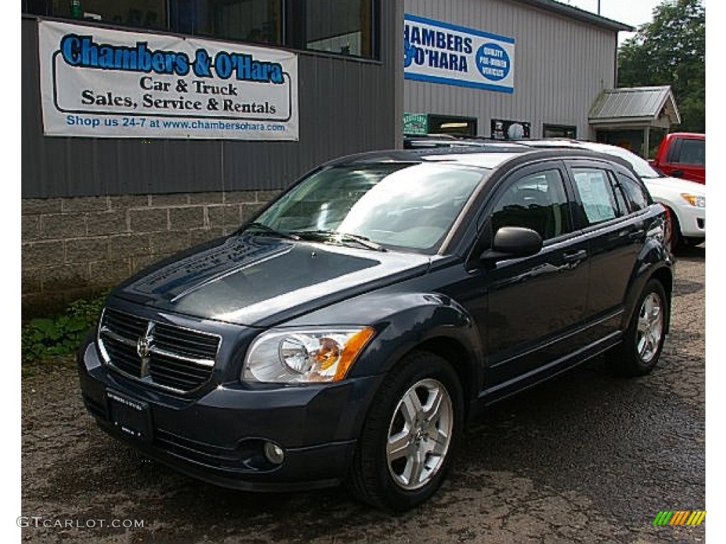 2007 Caliber SXT - Steel Blue Metallic / Pastel Slate Gray photo #1