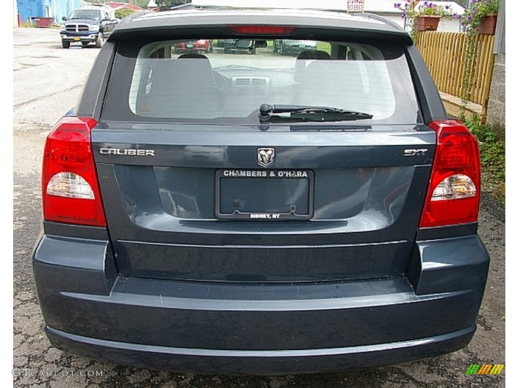 2007 Caliber SXT - Steel Blue Metallic / Pastel Slate Gray photo #7