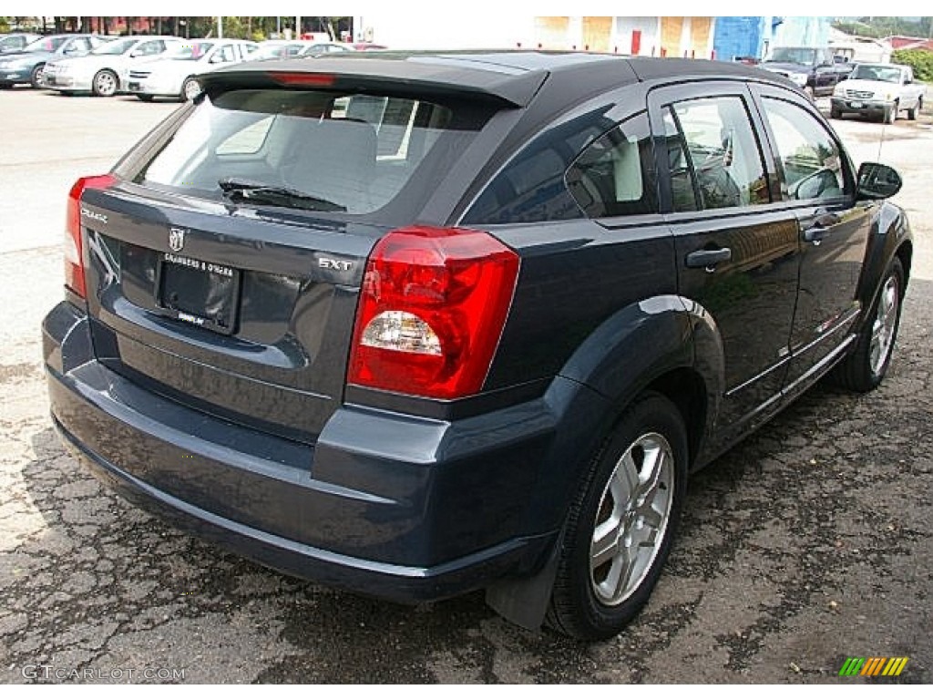 2007 Caliber SXT - Steel Blue Metallic / Pastel Slate Gray photo #9