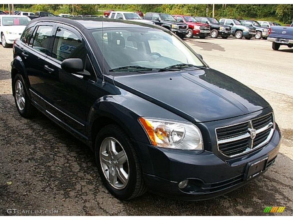 2007 Caliber SXT - Steel Blue Metallic / Pastel Slate Gray photo #10
