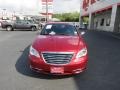 2012 Deep Cherry Red Crystal Pearl Coat Chrysler 200 Limited Sedan  photo #2