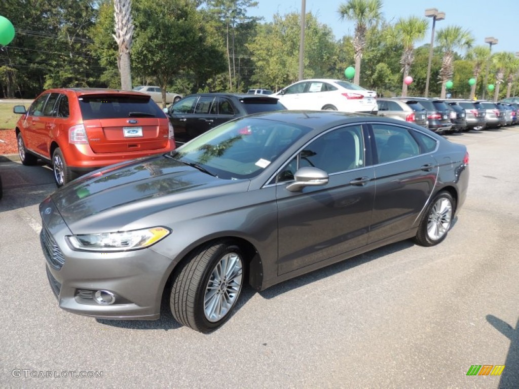 Sterling Gray Metallic 2013 Ford Fusion SE 2.0 EcoBoost Exterior Photo #85730092