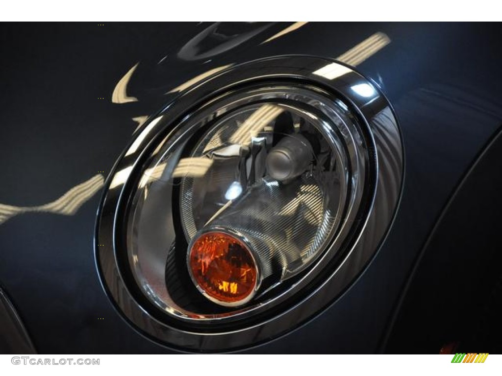 2010 Cooper S Hardtop - Horizon Blue Metallic / Grey/Carbon Black photo #2