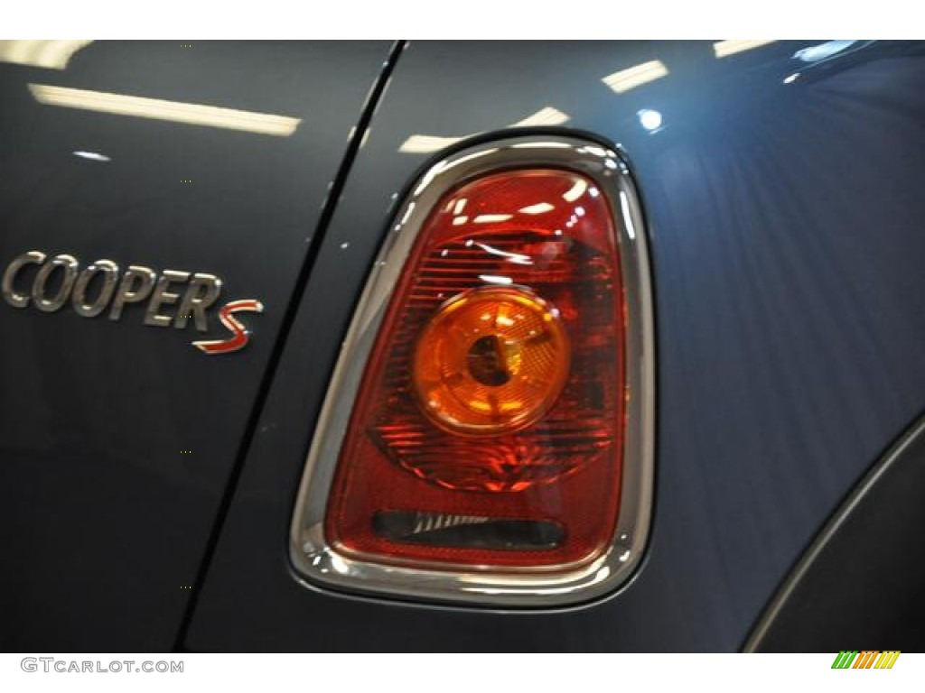 2010 Cooper S Hardtop - Horizon Blue Metallic / Grey/Carbon Black photo #14