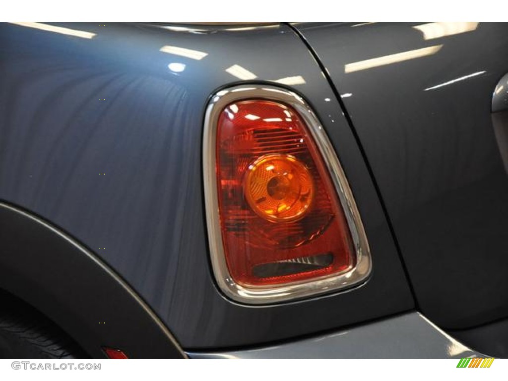 2010 Cooper S Hardtop - Horizon Blue Metallic / Grey/Carbon Black photo #20