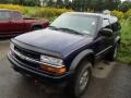 Indigo Blue Metallic 2000 Chevrolet Blazer LS 4x4