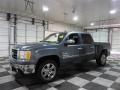 2010 Stealth Gray Metallic GMC Sierra 1500 SLE Crew Cab  photo #4