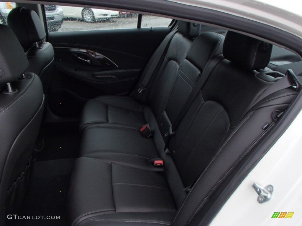 Ebony Interior 2014 Buick LaCrosse Leather Photo #85732669