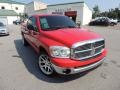 2007 Flame Red Dodge Ram 1500 SLT Quad Cab  photo #1