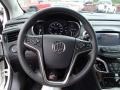 Ebony 2014 Buick LaCrosse Leather Steering Wheel