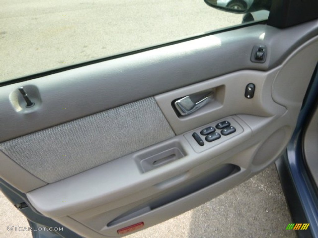 2001 Taurus SE - Graphite Blue Metallic / Medium Graphite photo #12